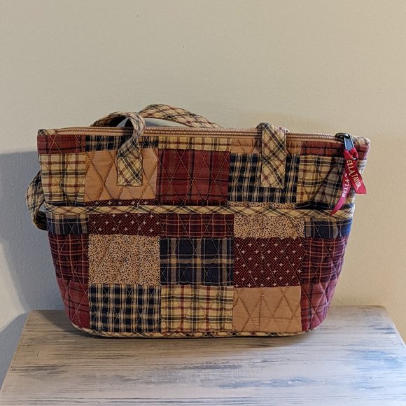 Bella Taylor Millsboro Taylor Patch work Shoulder Bag - Picture 2 of 3